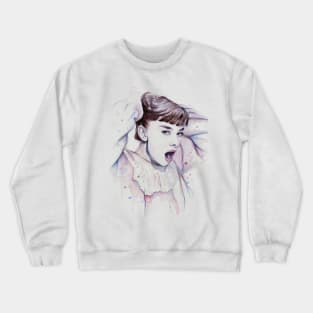 Purple Scream Crewneck Sweatshirt